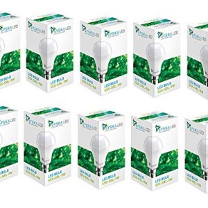 SYSKA Ssk-Srl Base B22D 9-Watt Led Bulb (Pack Of 10, Cool White)